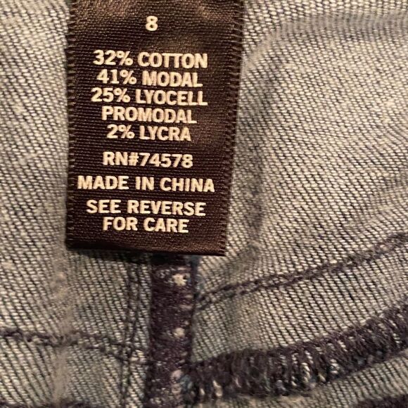 Cache Skinny Cropped Pants Size 8 - Picture 7 of 11